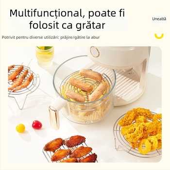 Raft de aburi din oțel inoxidabil 304, pentru uz casnic, suport multifuncțional cu picioare înalte și joase, izolație, ideal pentru gătit la aburi orez și ouă