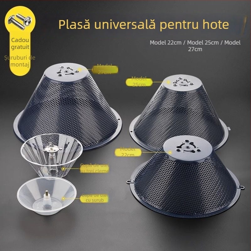 Capac de filtrare pentru hotă și colector de ulei - accesorii hotă
