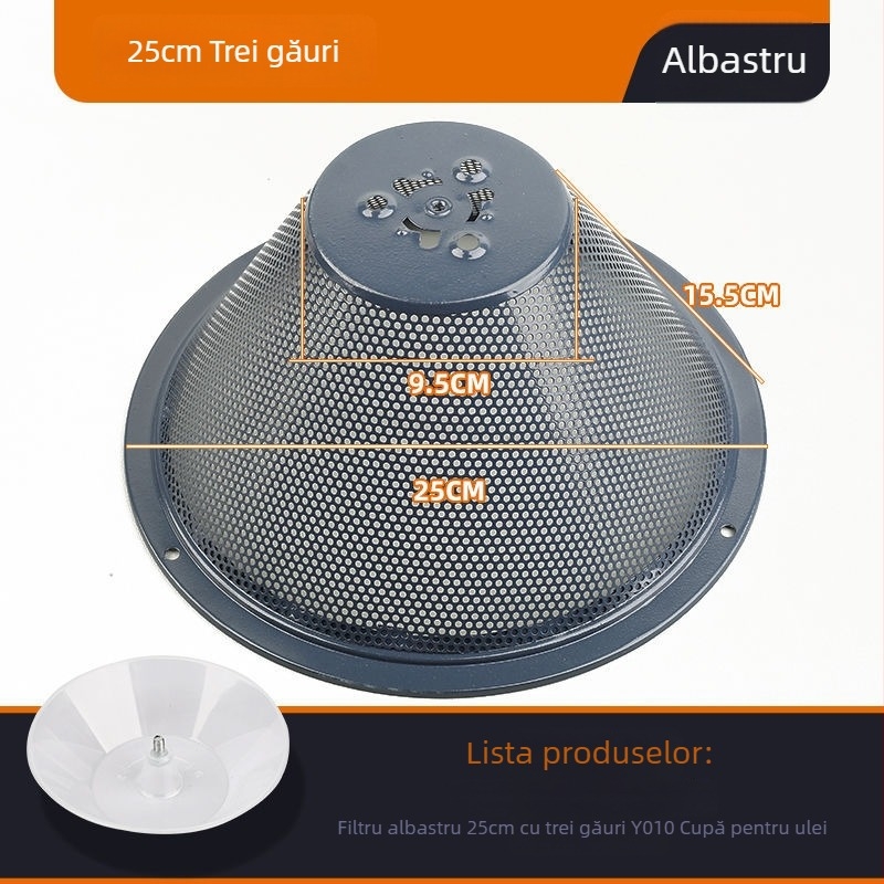 Capac de filtrare pentru hotă și colector de ulei - accesorii hotă