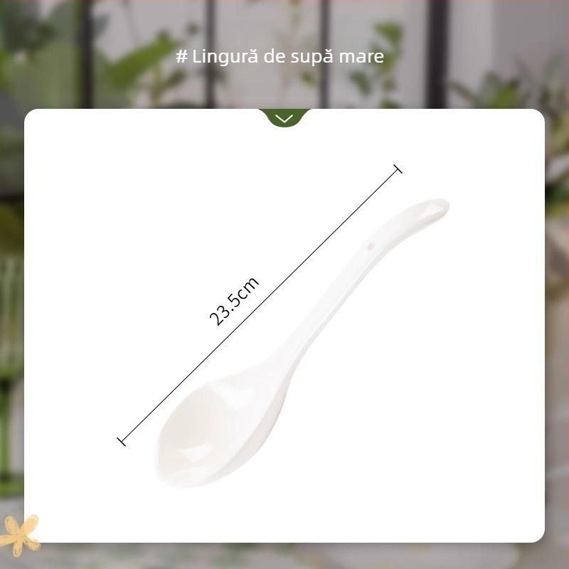 Set ceramic cu boluri și farfurii pentru uz casnic, culoare crem, design elegant, set complet de veselă, model 2023