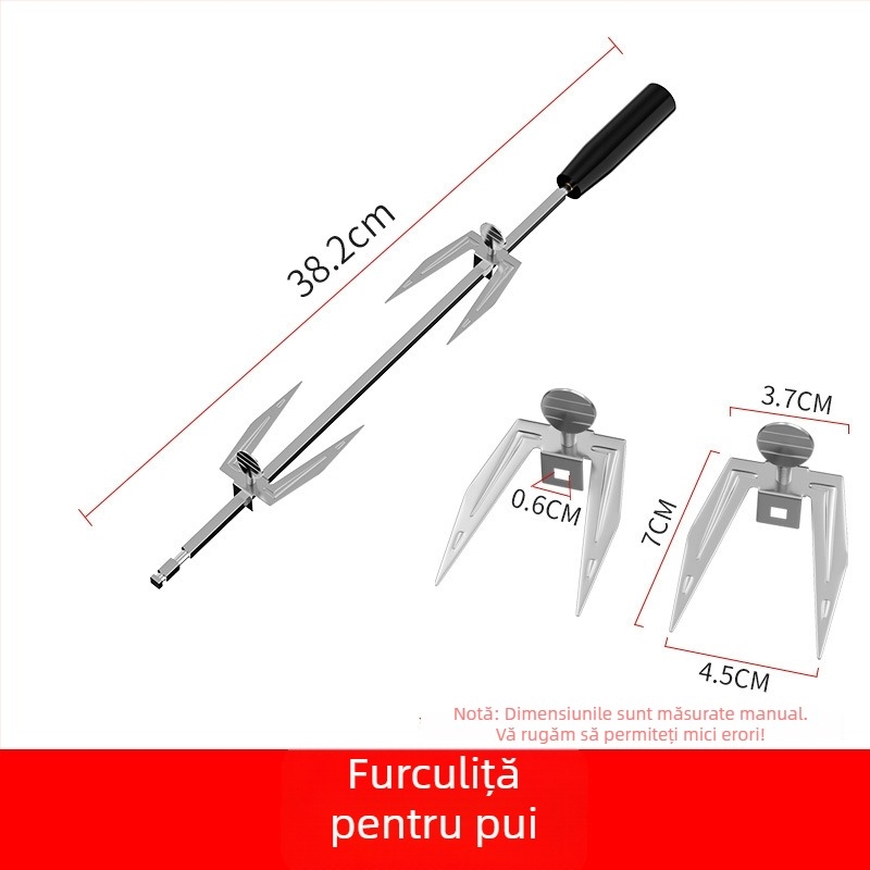 Butterfly grătar pentru BBQ cu întoarcere automată, suport U pentru frigărui, 5V, compatibil cu power bank