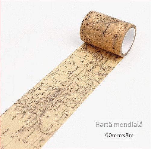 Bandă washi Twilight – Stil gotic, DIY jurnal, decor text retro, serie de 11 modele