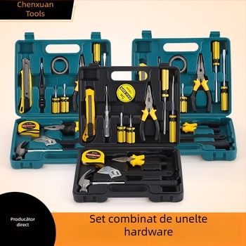 Set de unelte manuale, 13 piese, pentru uz casnic și reparații auto
