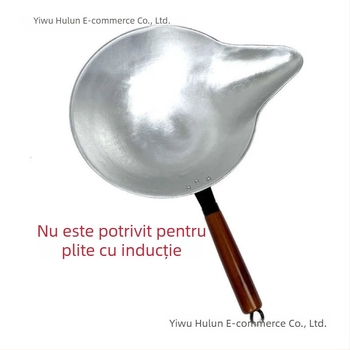 Vas din aluminiu pentru fructe zaharisite, pentru fierbere și scufundare în sirop de zahăr, cu suprafață nelipicioasă, utilizare comercială