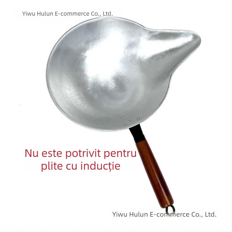 Vas din aluminiu pentru fructe zaharisite, pentru fierbere și scufundare în sirop de zahăr, cu suprafață nelipicioasă, utilizare comercială