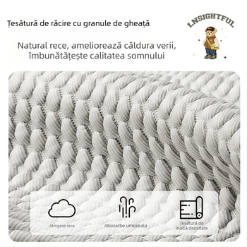 2026 Noua serie Ice Silk Cooling Mat pentru mame și sugari, covoraș răcoros de vară, suprafață moale pentru uz casnic, lavabil în mașina de spălat