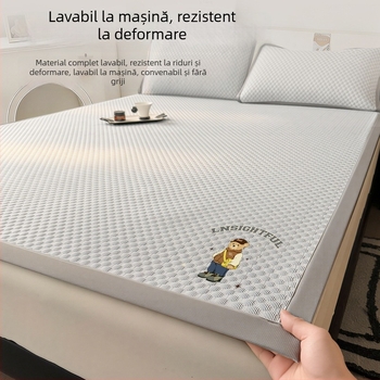 2026 Noua serie Ice Silk Cooling Mat pentru mame și sugari, covoraș răcoros de vară, suprafață moale pentru uz casnic, lavabil în mașina de spălat