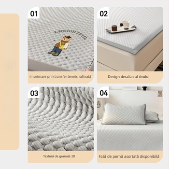 2026 Noua serie Ice Silk Cooling Mat pentru mame și sugari, covoraș răcoros de vară, suprafață moale pentru uz casnic, lavabil în mașina de spălat