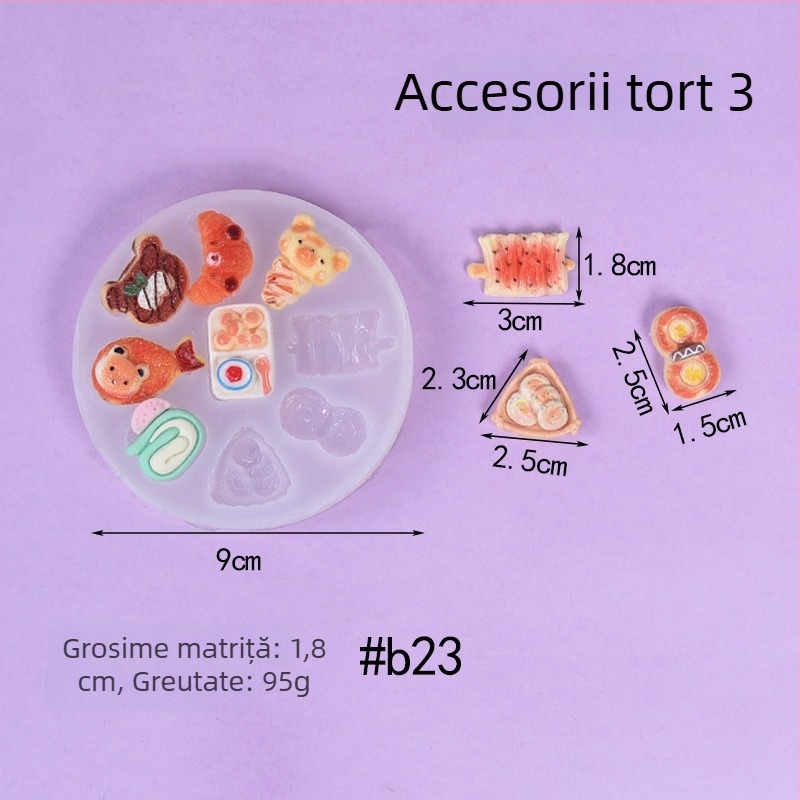 Formă din silicon pentru prăjituri, cu formă neregulată, pentru fondant, ciocolată și coacere; potrivită pentru decorarea torturilor și fabricarea săpunului