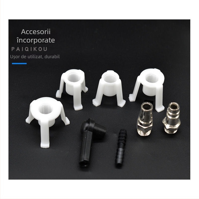 Dispozitiv pneumatic pentru înlocuirea fluidului de frână – kit de umplere/extragere cu recipient de 1000 ml, pompă 750 ml, conductă rezistentă la presiune, duză de aer și furtun
