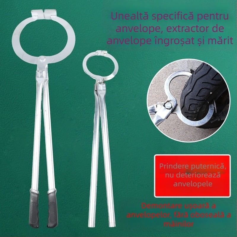Unealtă manuală de demontare a pneurilor pentru vehicule electrice și motociclete, clește de demontare a anvelopelor tubeless, unelte de reparare a pneurilor