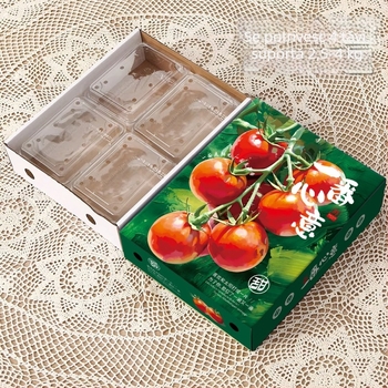 Cutie cadou Provence cu roșii cherry, 2.5 kg, carton de hârtie