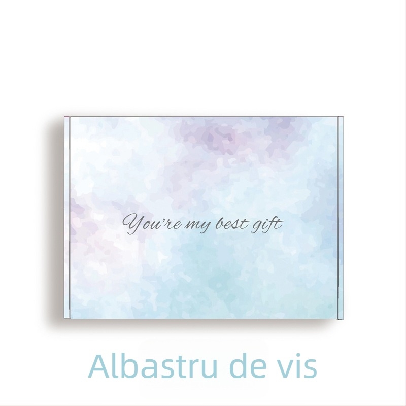 Set personalizat de cutii cadou în formă de avion, cu lac de unghii, accesorii mici și șosete