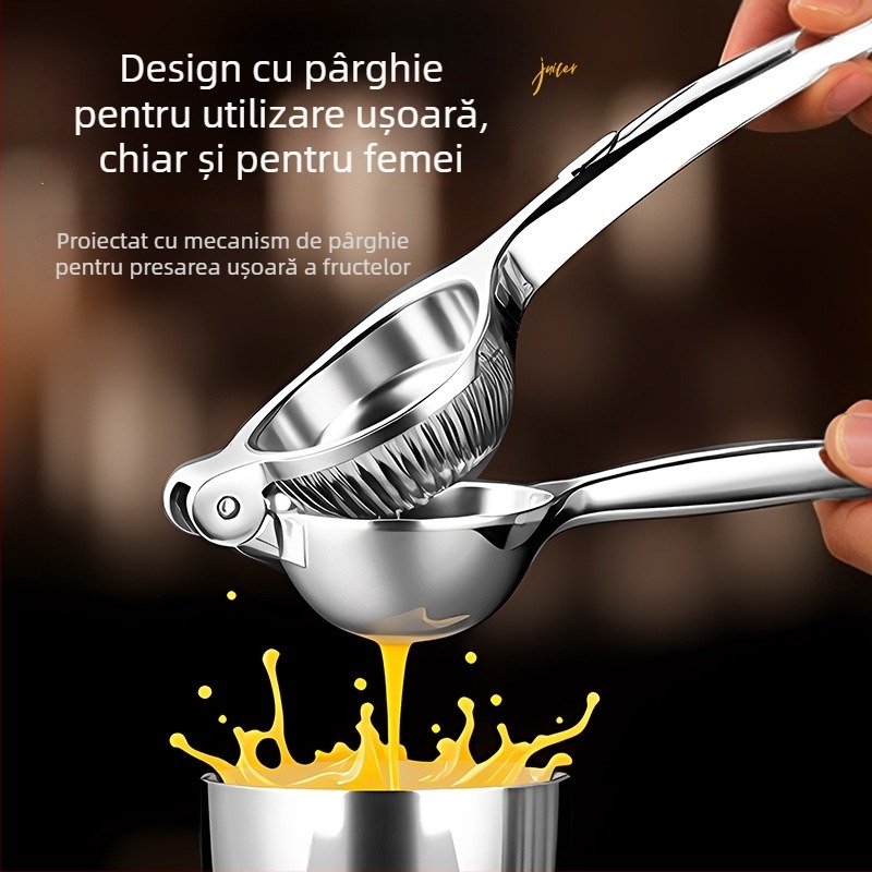 Storcător de lămâie manual – presă de mână, multifuncțional