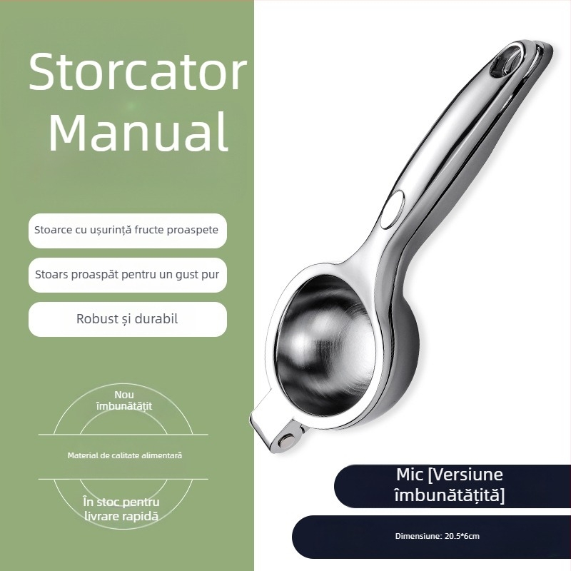 Storcător de lămâie manual – presă de mână, multifuncțional