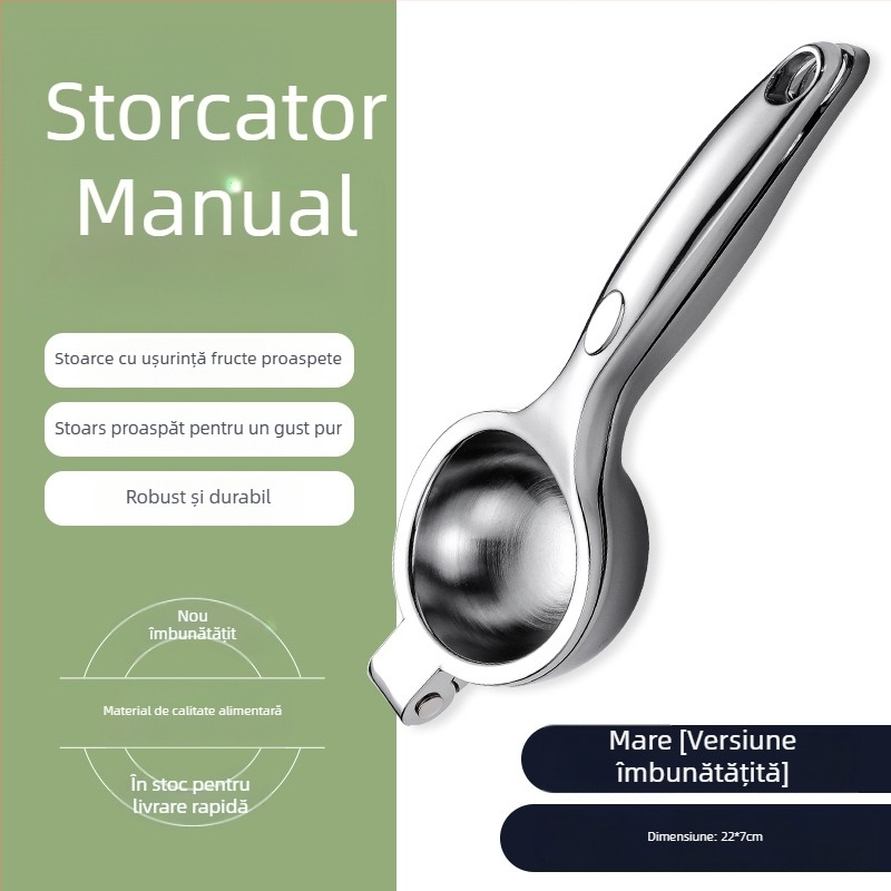 Storcător de lămâie manual – presă de mână, multifuncțional
