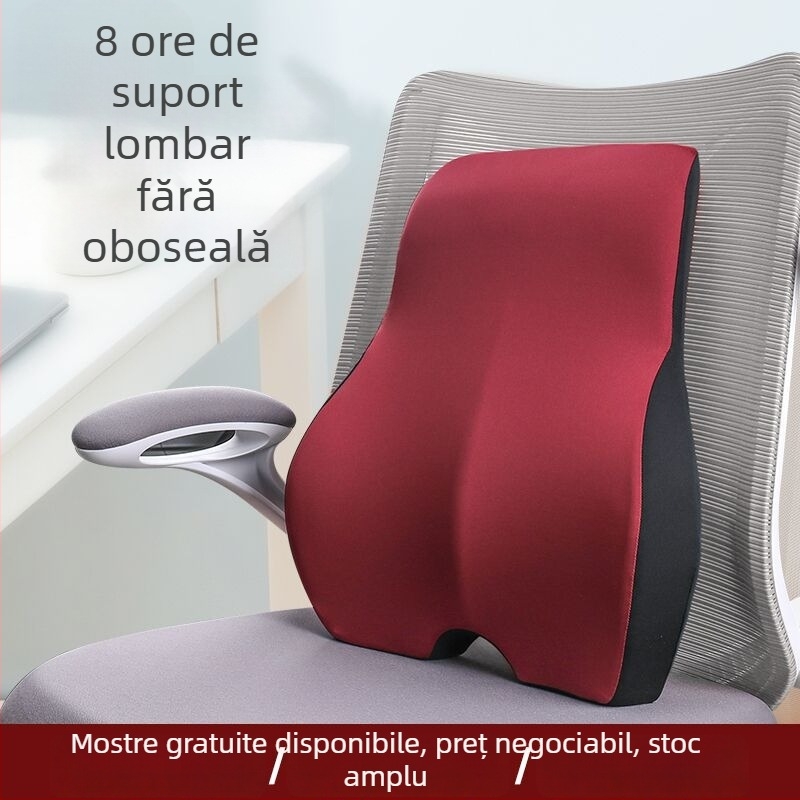 Perne lombare cu spumă de memorie pentru birou