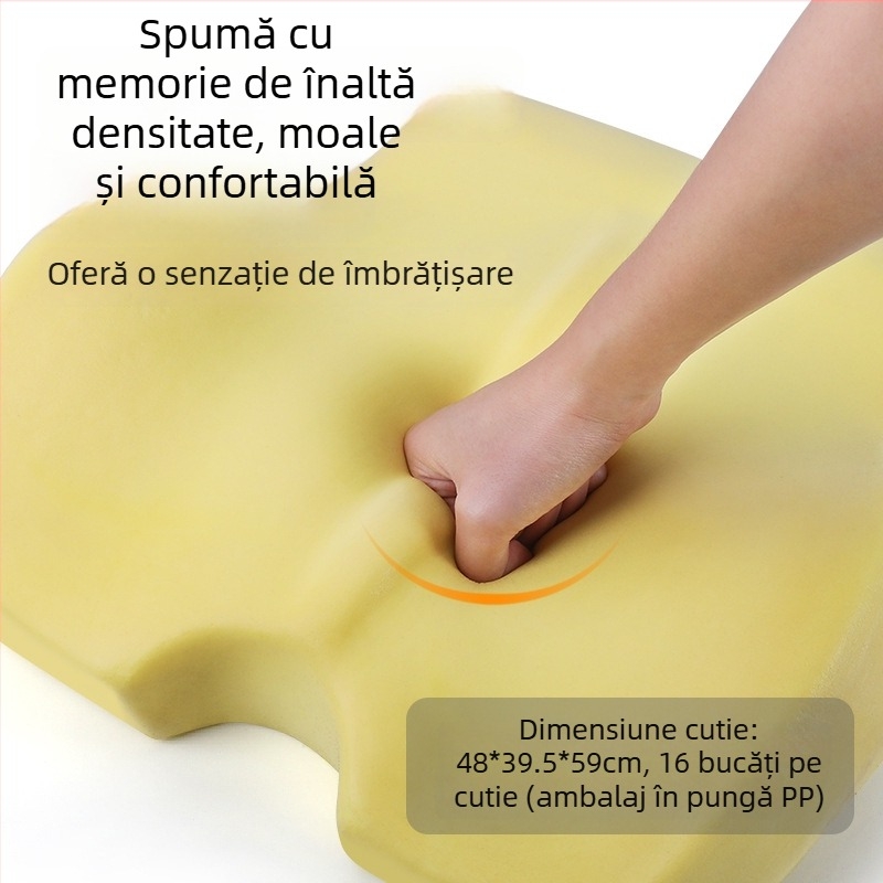 Perne lombare cu spumă de memorie pentru birou