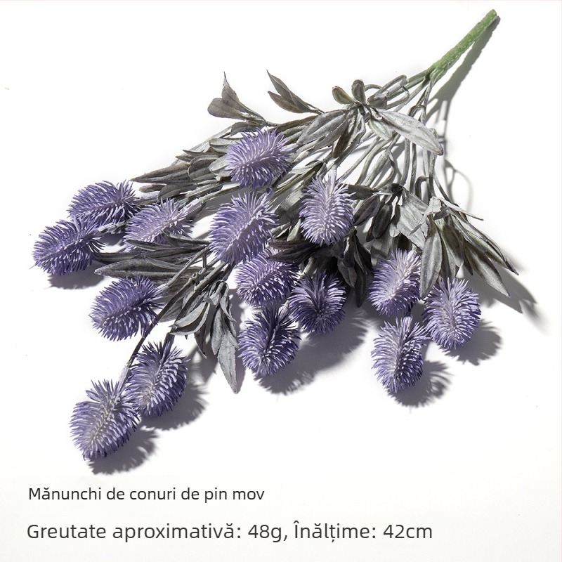 Buchet artificial de conuri de pin pentru decor în casă, recuzită pentru fotografii și decor de nuntă