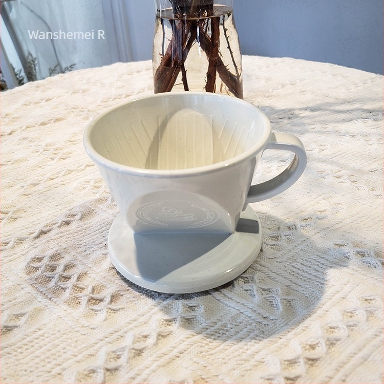 Filtru de cafea, stil american simplu, pentru cafenele, filtru cu formă de ventilator 101, din rășină melaminică