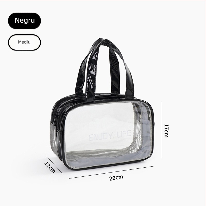 Sac de depozitare impermeabil, cu capacitate mare, formă cub, pentru călătorii, sport și cosmetică