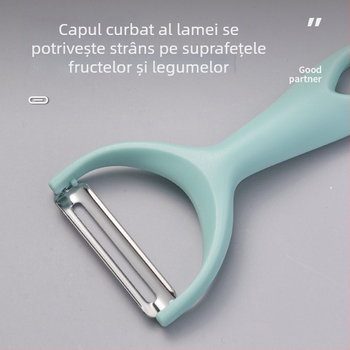 Curățitor de legume din oțel inoxidabil — multifuncțional pentru cartofi, fructe și pepene