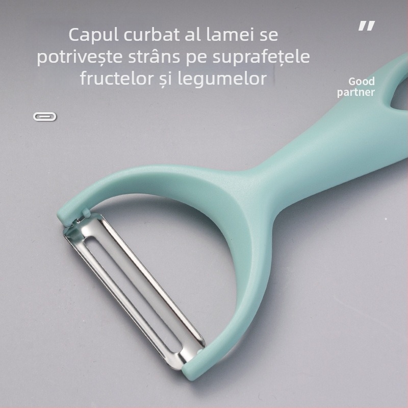 Curățitor de legume din oțel inoxidabil — multifuncțional pentru cartofi, fructe și pepene