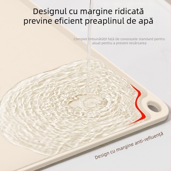Covoraș de frământat din silicon alimentar, cu logo personalizabil, grosime suplimentară și ridicat, dimensiune mare, pentru bucătărie și întinderea aluatului