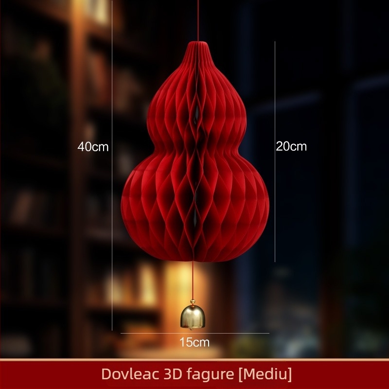 Anul Cailor 2026: felinar 3D cu fagure pentru ușă și perete, decor de primăvară
