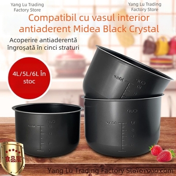 Accesorii universale pentru vasul interior al oalei cu presiune electrică Midea, strat gros, antiaderent