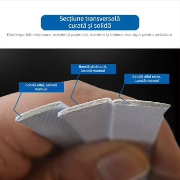 Bandă PP pentru împachetare manuală și cu mașina – Bandă de ambalare din polipropilenă