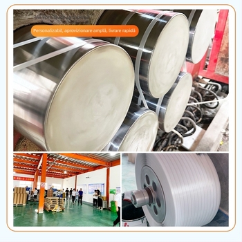 Bandă de ambalare PP albă, bandă de ambalaj din plastic cu topire la cald și cataramă, mașină de ambalare manuală, calitate industrială