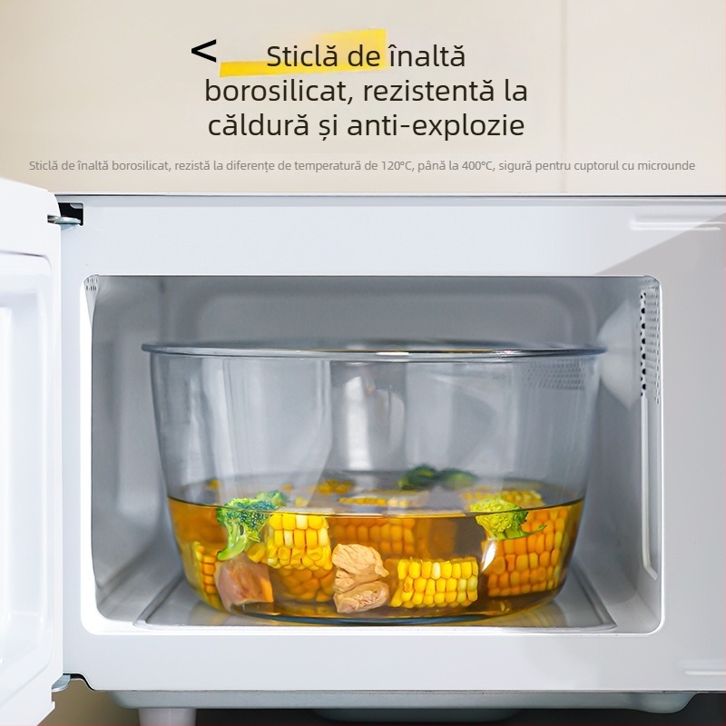 Dehidrator pentru legume din sticlă borosilicată, rezistent la temperaturi înalte, răzuitor și feliator multifuncțional, coș de scurgere pentru fructe și legume, chiuvetă de spălat în bucătărie