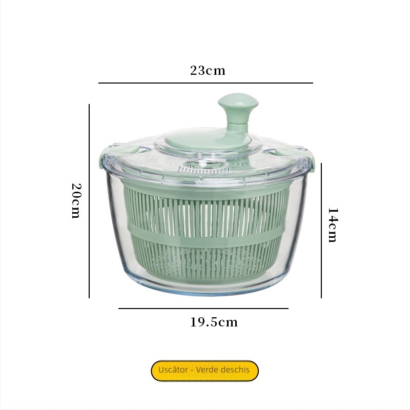 Dehidrator pentru legume din sticlă borosilicată, rezistent la temperaturi înalte, răzuitor și feliator multifuncțional, coș de scurgere pentru fructe și legume, chiuvetă de spălat în bucătărie