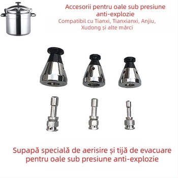 Set accesorii oală sub presiune cu protecție la explozie: conductă de evacuare, coloană de evacuare, ventil de evacuare, ventil de limitare a presiunii – Tianxi Tianxianxi Bangolda