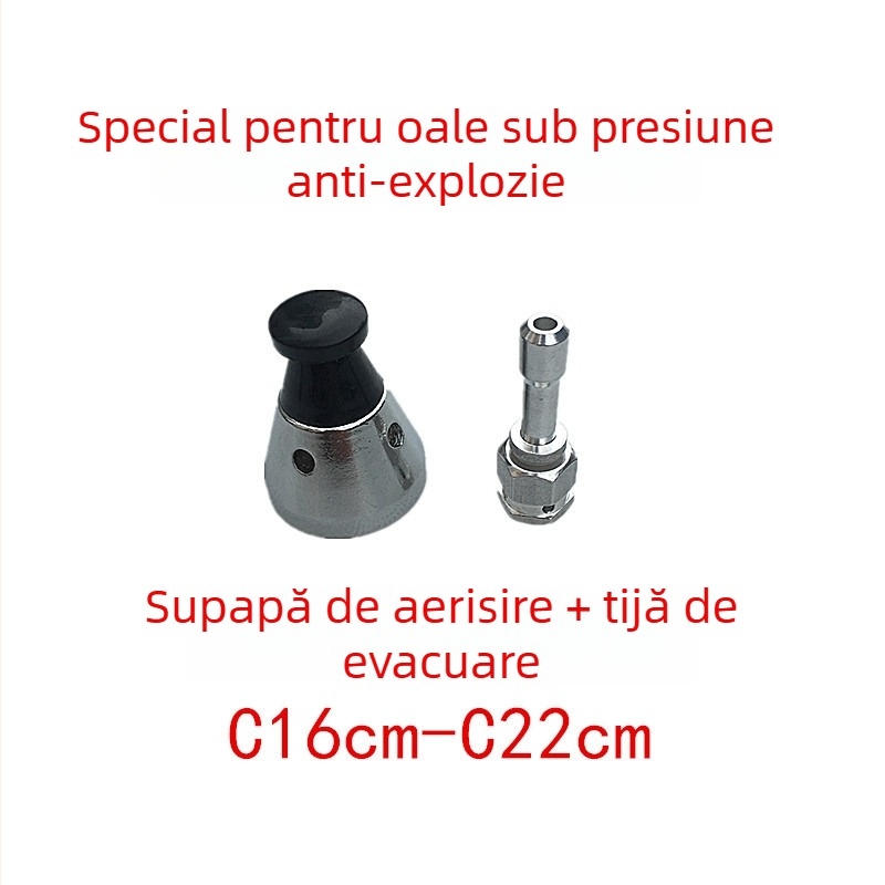 Set accesorii oală sub presiune cu protecție la explozie: conductă de evacuare, coloană de evacuare, ventil de evacuare, ventil de limitare a presiunii – Tianxi Tianxianxi Bangolda