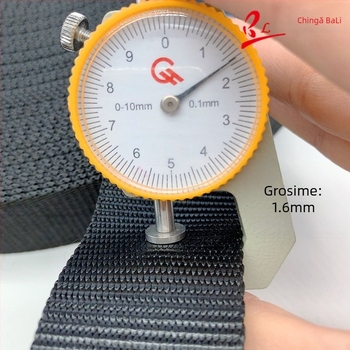 Bandă împletită groasă cu textură de mărgele din nylon – pentru genți, curele de umăr și materiale pentru pantofi