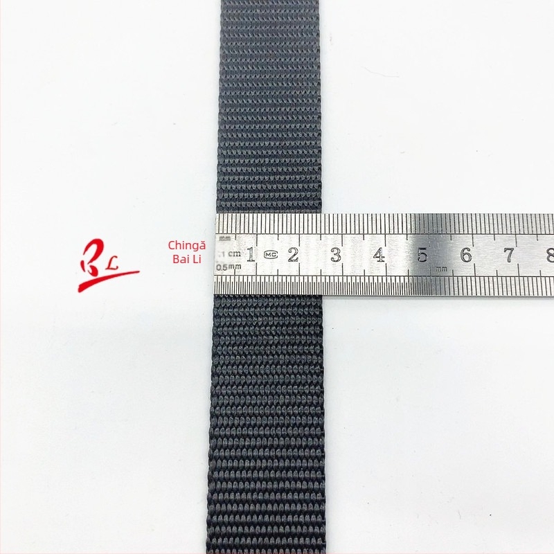 Bandă împletită groasă cu textură de mărgele din nylon – pentru genți, curele de umăr și materiale pentru pantofi