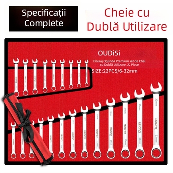 Set de chei dual-use cu capăt deschis și Torx, cheie dublă pentru reparații casnice și auto