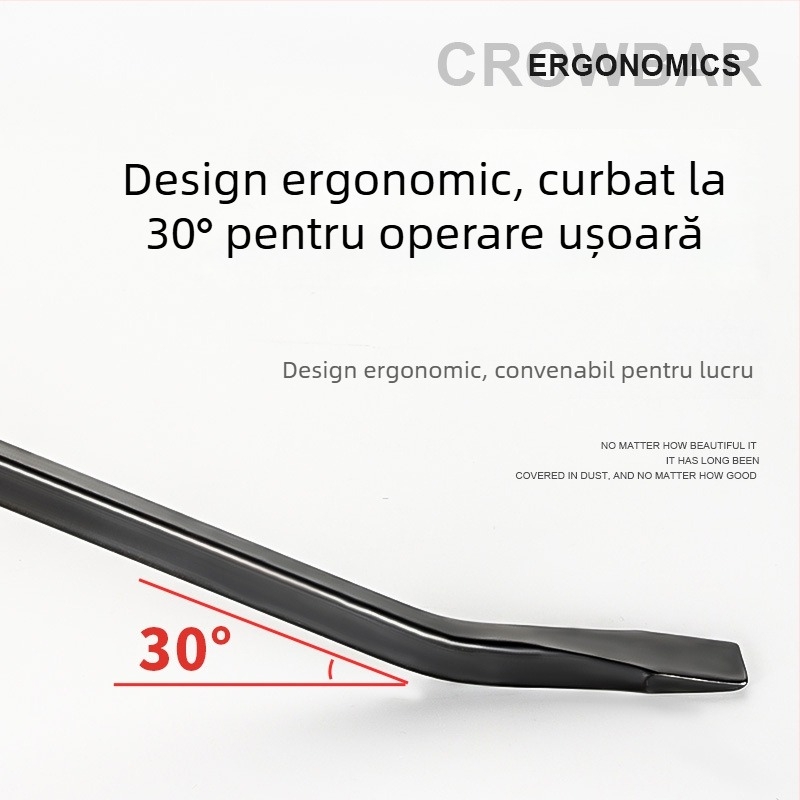 Levier industrial pentru reparații auto ale camionelor, oțel mangan, unealtă multifuncțională pentru demontarea anvelopelor și tâmplărie