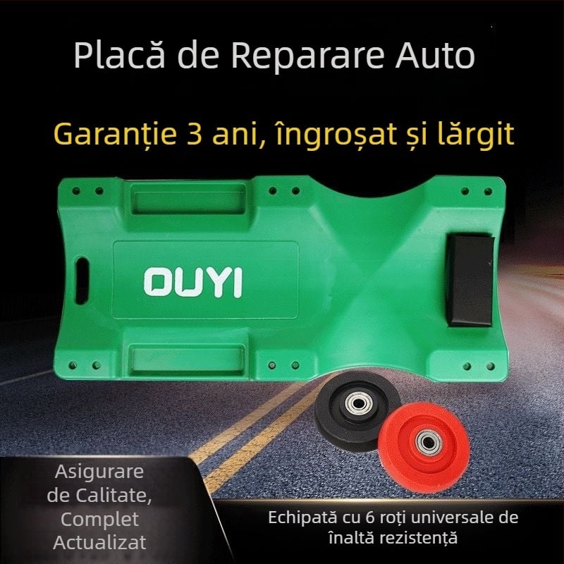 Creeper pentru reparații auto, 36/40 inch, cu roți universale