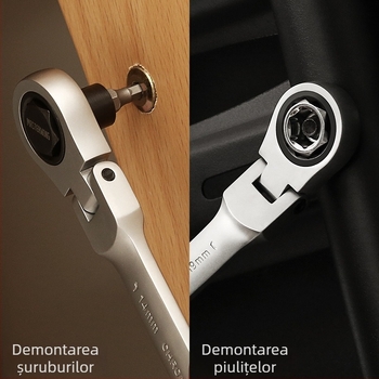 Set chei cu clichet pentru demontarea bujiilor, adaptoare rapide – kit auto multifuncțional
