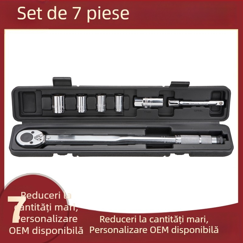 Set de chei dinamometrice 1/2 inch, 5–7 piese, pentru reparații auto