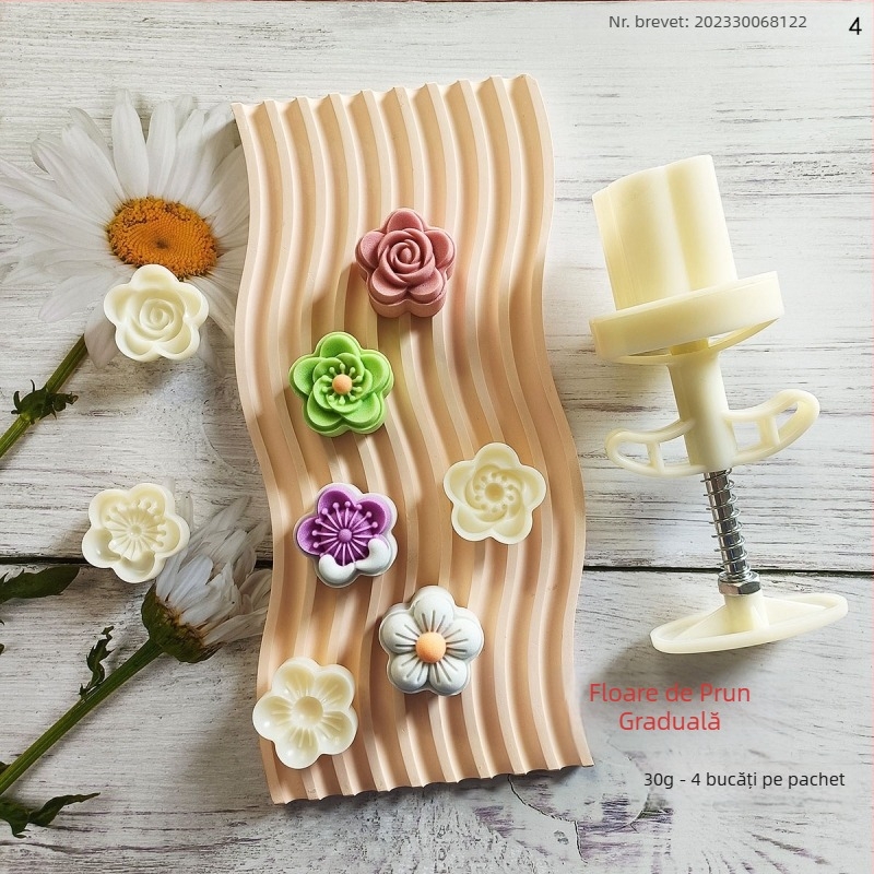 Formă pentru patiserie cu floare de prune, nou model, design elegant, antiaderent