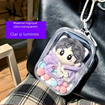 Husă protectoare pentru pandantiv din pluș Lina Belle Lulu, 10–13 cm, depozitare pentru jucării pufoase