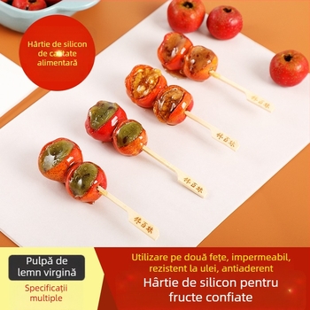 Hârtie de copt cu acoperire din silicon, hârtie de copt neaderentă, liner pentru tava de copt