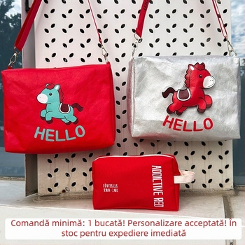 Noua colecție de primăvară: sacoșe DuPont Tyvek® rezistente la apă, praf și rupere. Pungi cadou en-gros, cu imprimare a logo-ului.