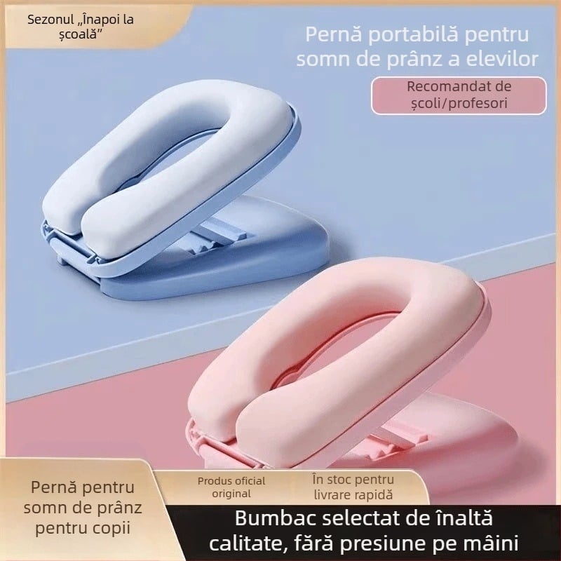 Pernă pentru somnul la birou, pentru elevi din învățământul primar