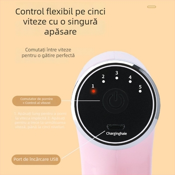 Mixer electric de bucătărie trei în unu: tel pentru ouă, râșniță de usturoi, procesor de alimente, bătător de smântână, râșniță de carne și aparat multifuncțional pentru prăjituri