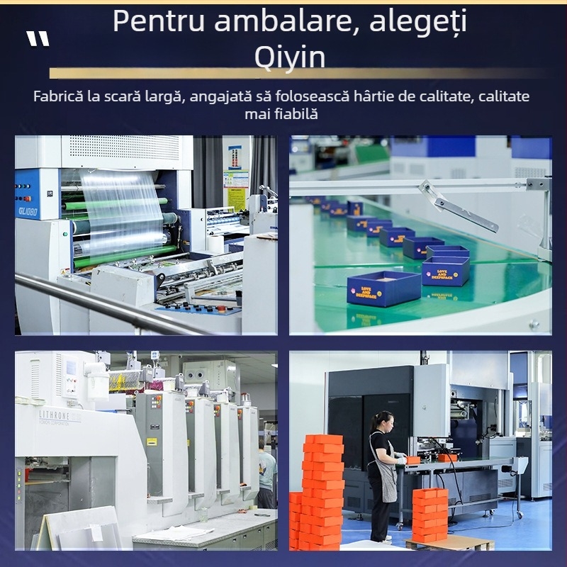 Cutie cadou personalizabilă pentru suplimente alimentare, produse de îngrijire a pielii și cosmetică, cu capac rabatabil și insignă